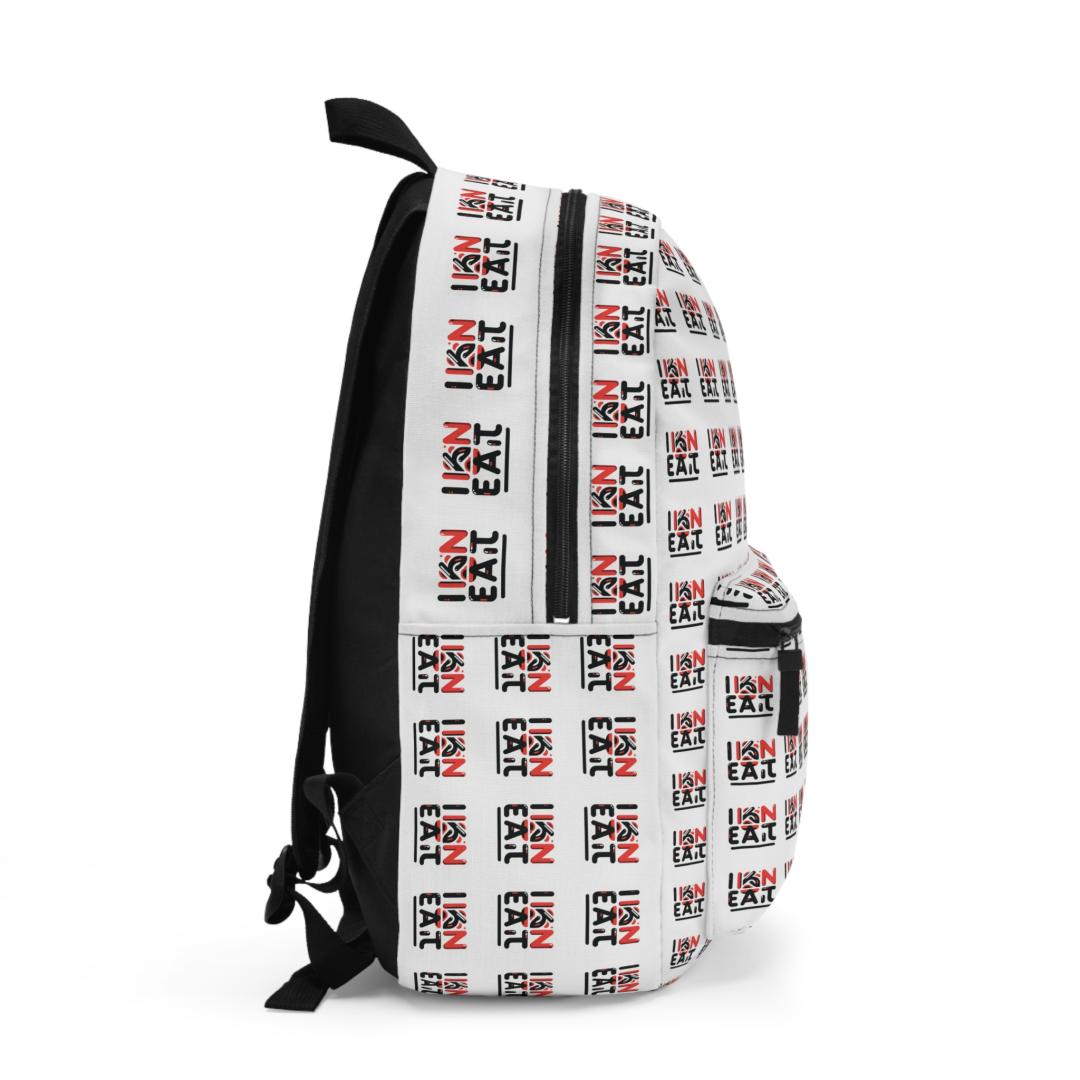 I Kan Eat Backpack - Fun School Bag, Lunch Backpack, Student Gift, Snack Enthusiast Tote, Travel Gear, Foodie Accessory