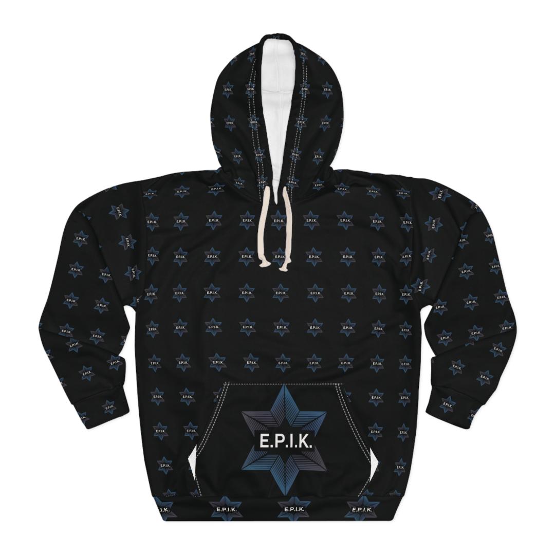 EPIK LOGO Stylish Unisex Pullover Hoodie with E.P.I.K. Design, Cozy Sweatshirt for All Seasons, Gift for Friends, Comfortable Casual Wear, [...]