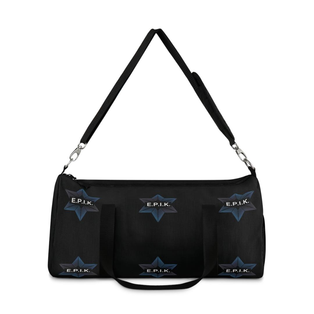 Epik, Custom Duffel Bag for Travel, Gym, Sports, Overnight Getaways, Personalized E.P.I.K. Luggage, Durable and Stylish Carry-All