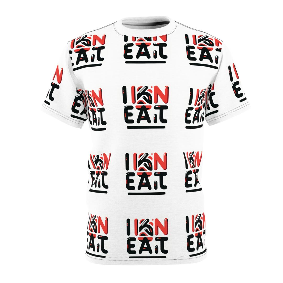 I Kan Eat, Unisex Graphic Tee - I Kan Eat | Fun and Playful Design for Food Lovers, Ideal for Parties, Casual Wear, and Gift Giving