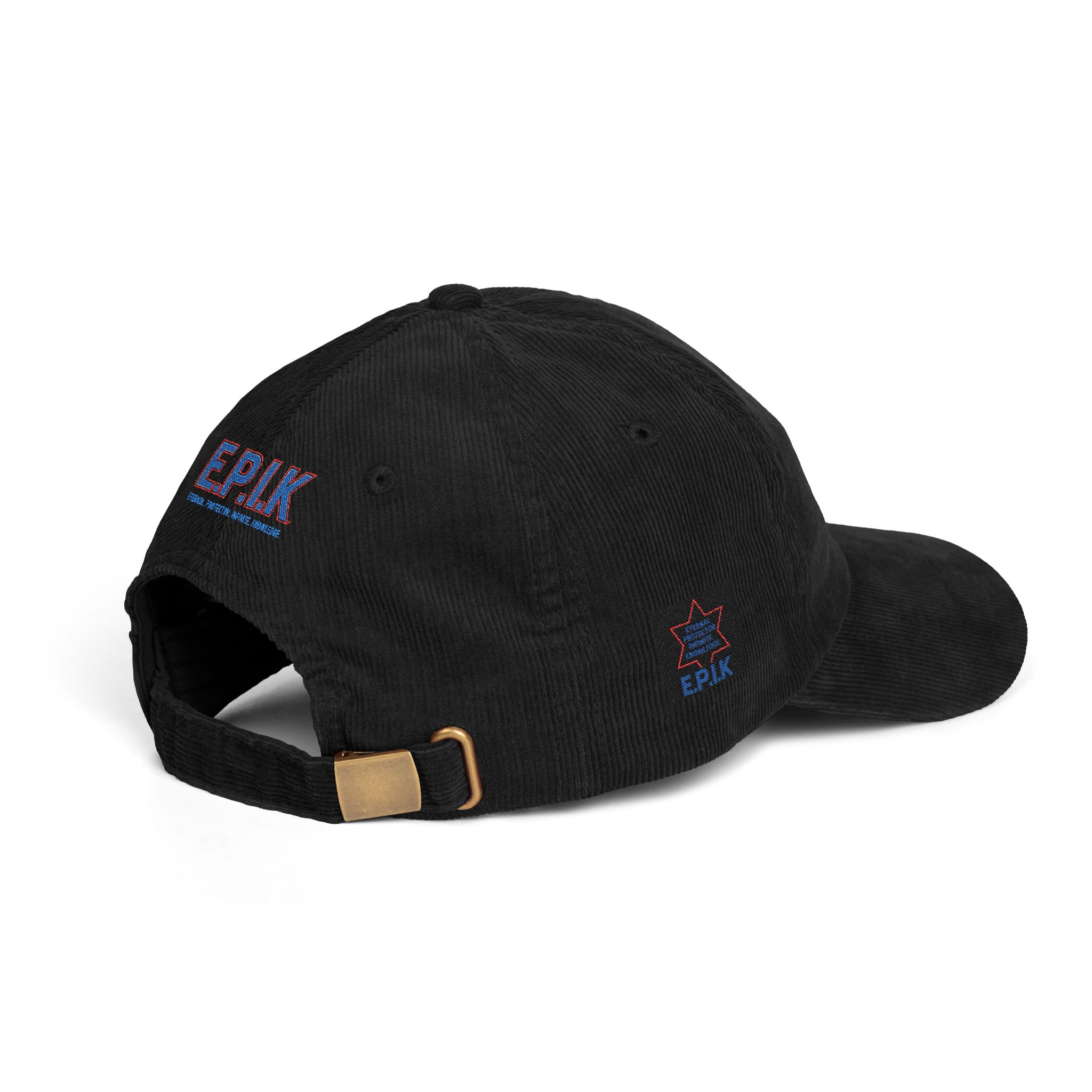 E.P.I.K. Vintage Corduroy Cap with E.P.I.K Embroidery, Stylish Hat, Trendy Accessory, Perfect for Gifts, Casual Wear, Everyday Fashion