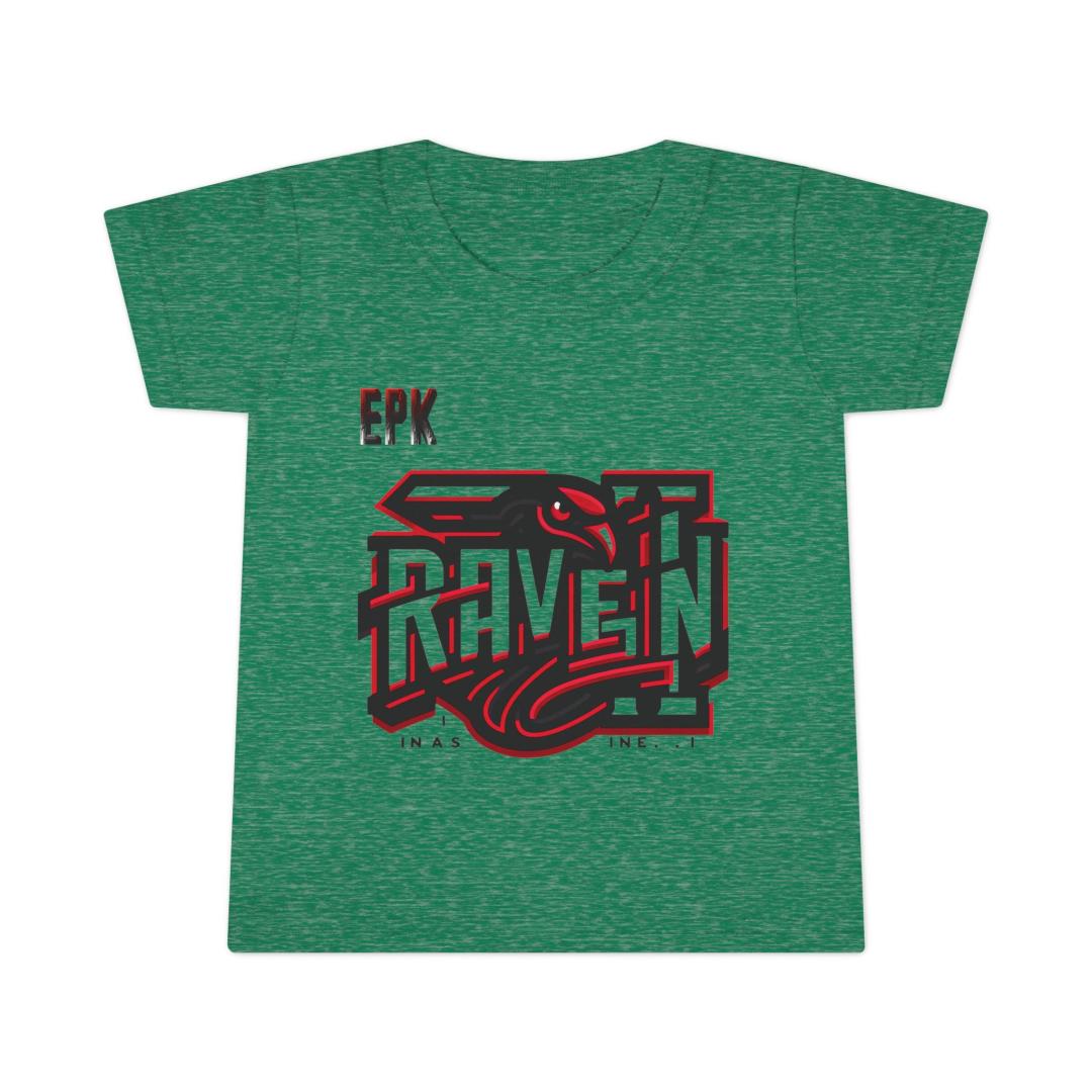 "epik Raven.i" Toddler T-shirt - Perfect For Kids, Birthday Gift, Casual Wear, Sports Events, Team Spirit