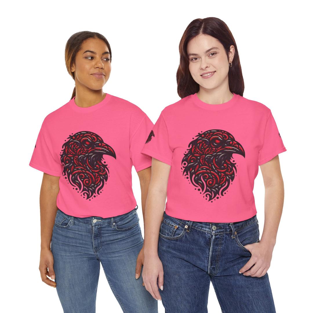 Raven.i Stylish Raven.i Graphic Tee For Nature Lovers, Unisex Cotton T-shirt, Gift For Bird Enthusiasts, Casual Wear, Eco-friendly Fashion
