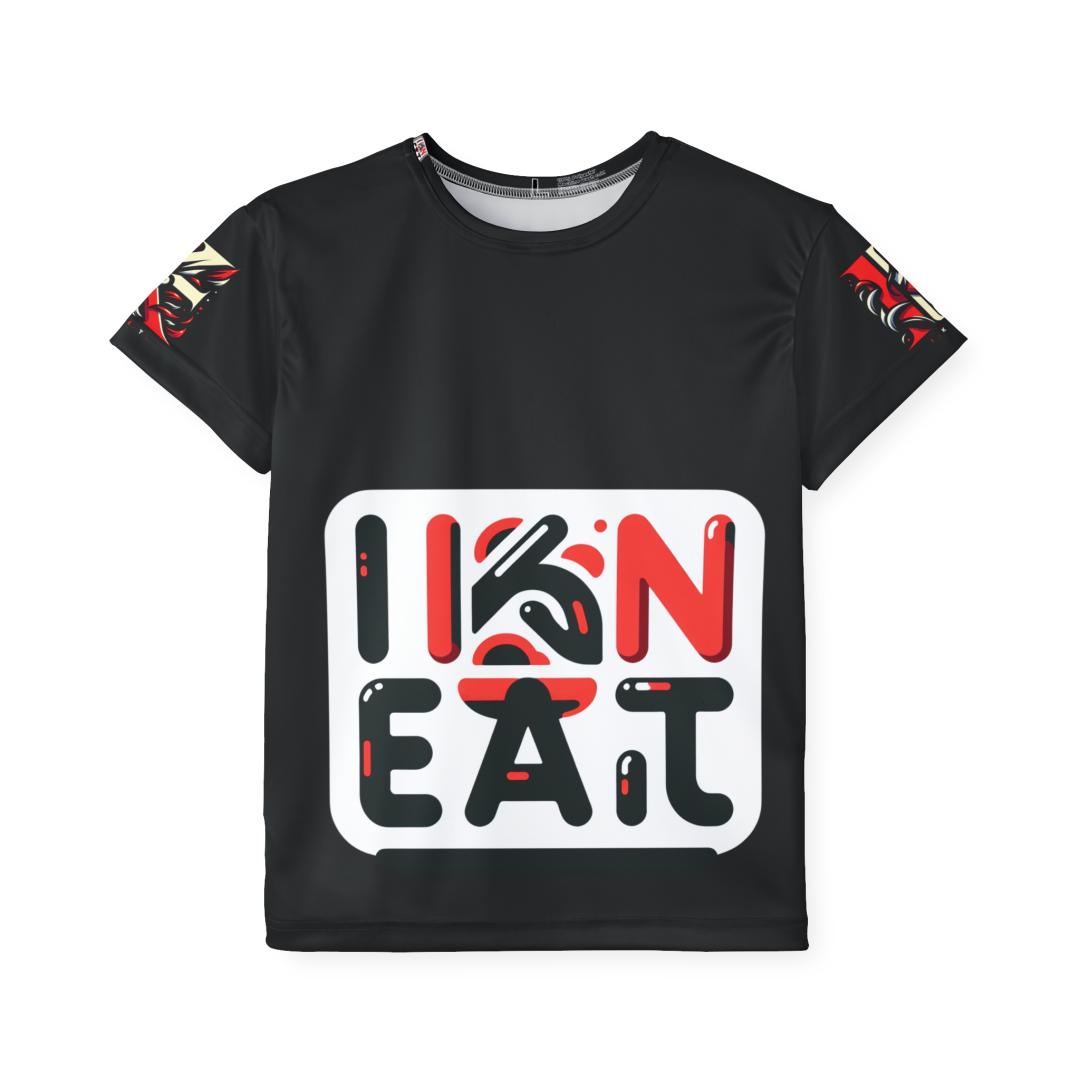 I Kan Eat Kids Sports Jersey, Fun Athletic Tee, Personalized Children's Sportswear, Activewear Gift, Cool Jersey For Playtime, Game Day Shirt