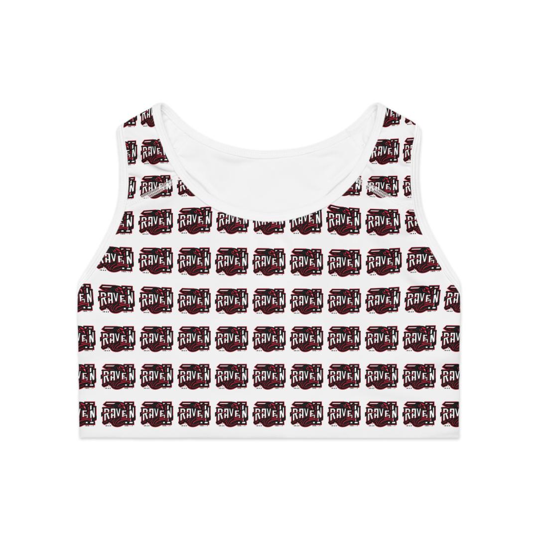 Raven.i Stylish Sports Bra, Activewear Bra, Workout Gear, Fitness Gift, Yoga Top, Gym Apparel