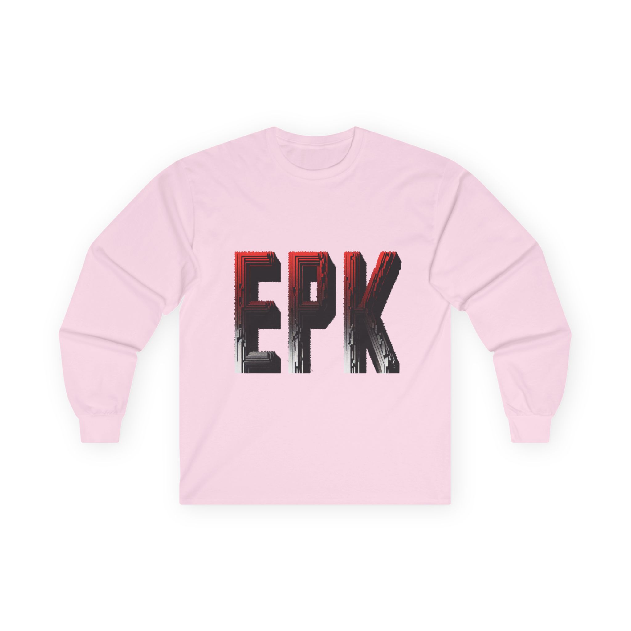 Epik Design Stylish Unisex Long Sleeve Tee With 'epik' Design, Casual Top, Graphic Shirt, Gift For Music Lovers, Everyday Wear, Statement Piece