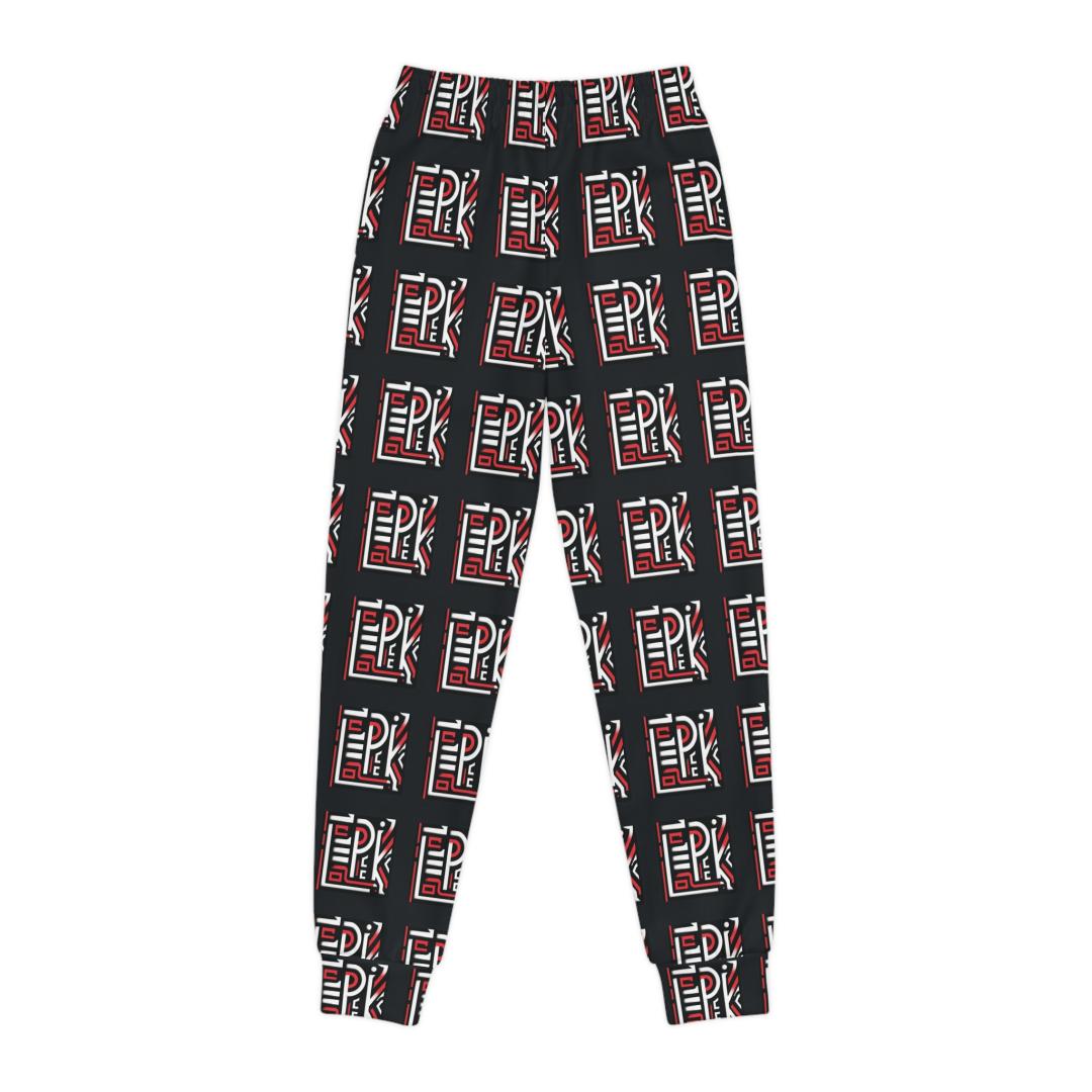 Epik Design Graphic Youth Joggers, Trendy Kids Sweatpants, Stylish Kid's Joggers, Fun Aop Athletic Pants, Comfortable Loungewear For Kids