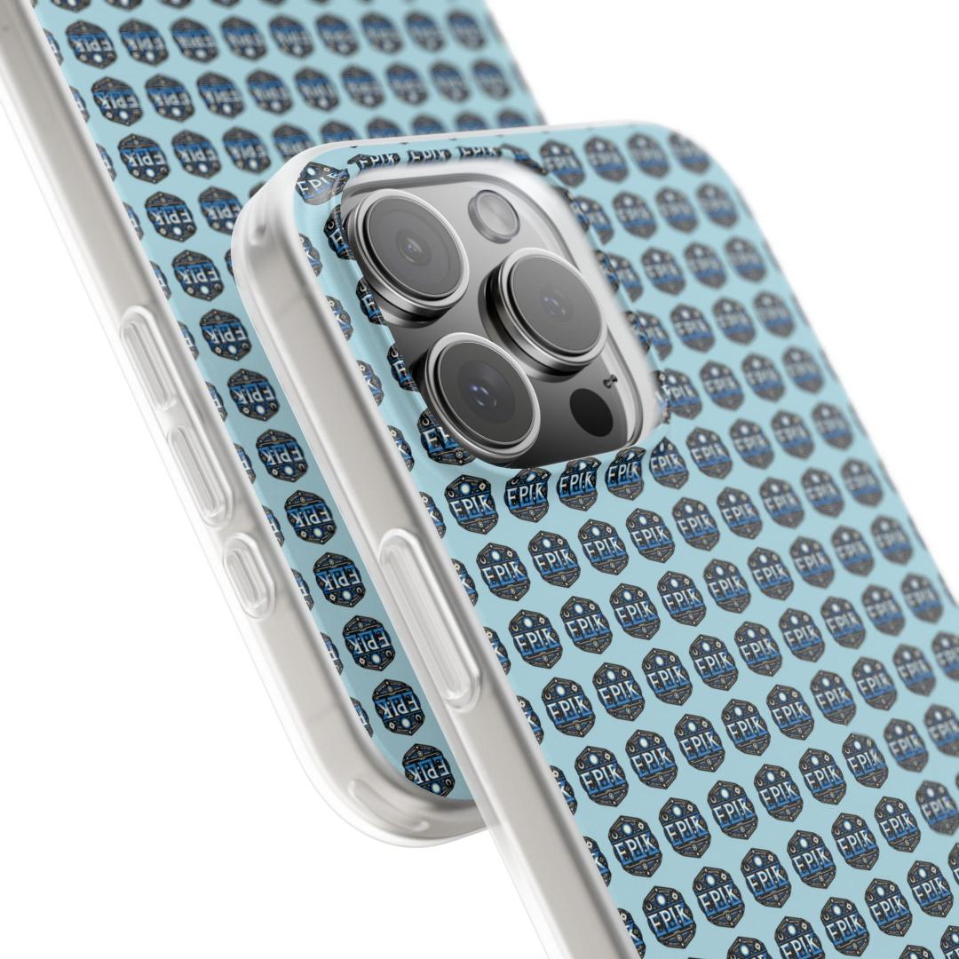 Epik Design BLUE, Stylish Flexi Cases, Phone Covers, Custom Phone Cases, Unique Tech Accessories, Personalized Gifts, Birthday Presents
