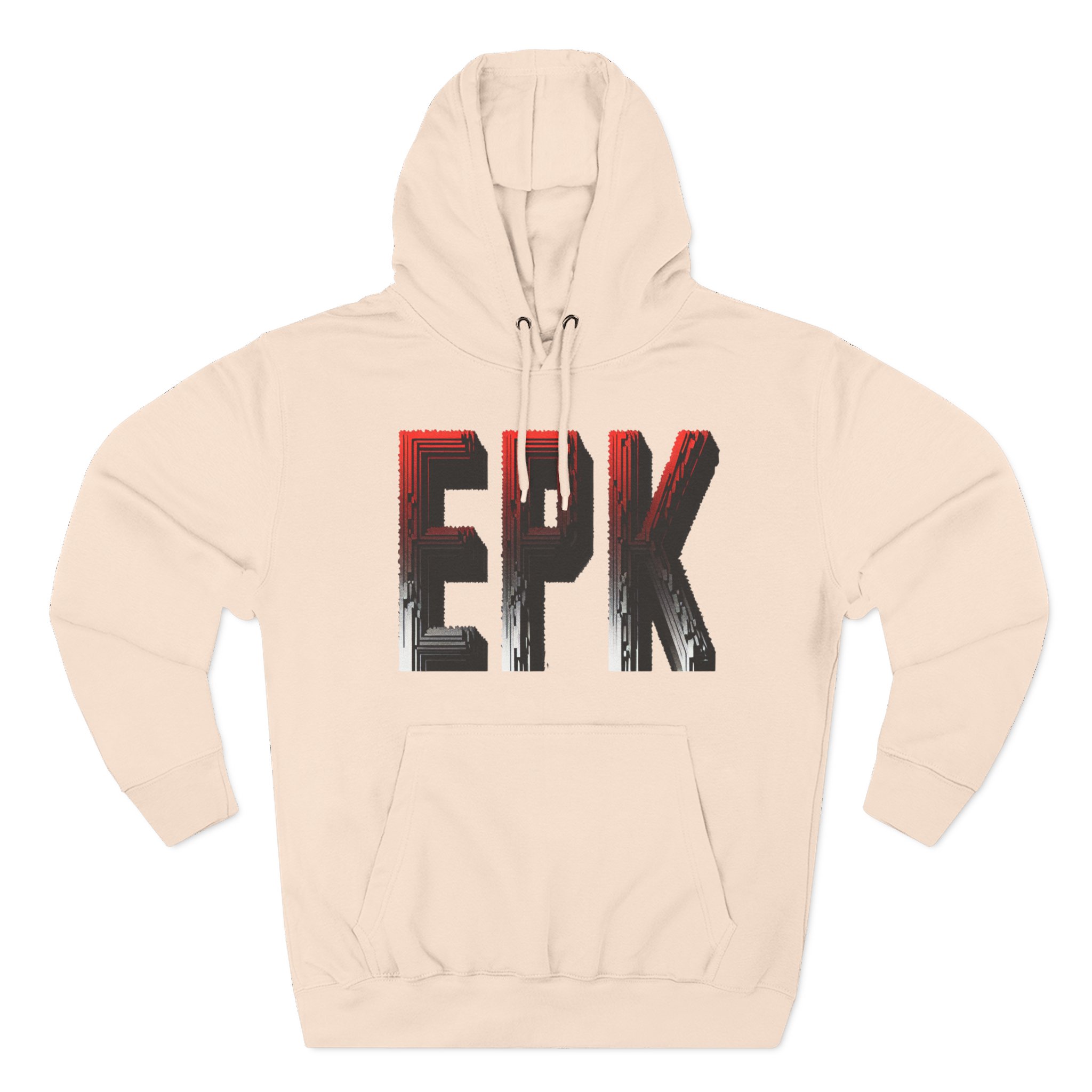 Epik/ Raven.i Bold Graphic Fleece Hoodie, Cozy Streetwear, Unique Gift For Him/her, Perfect For Fall/winter, Casual Lounge, Halloween Style