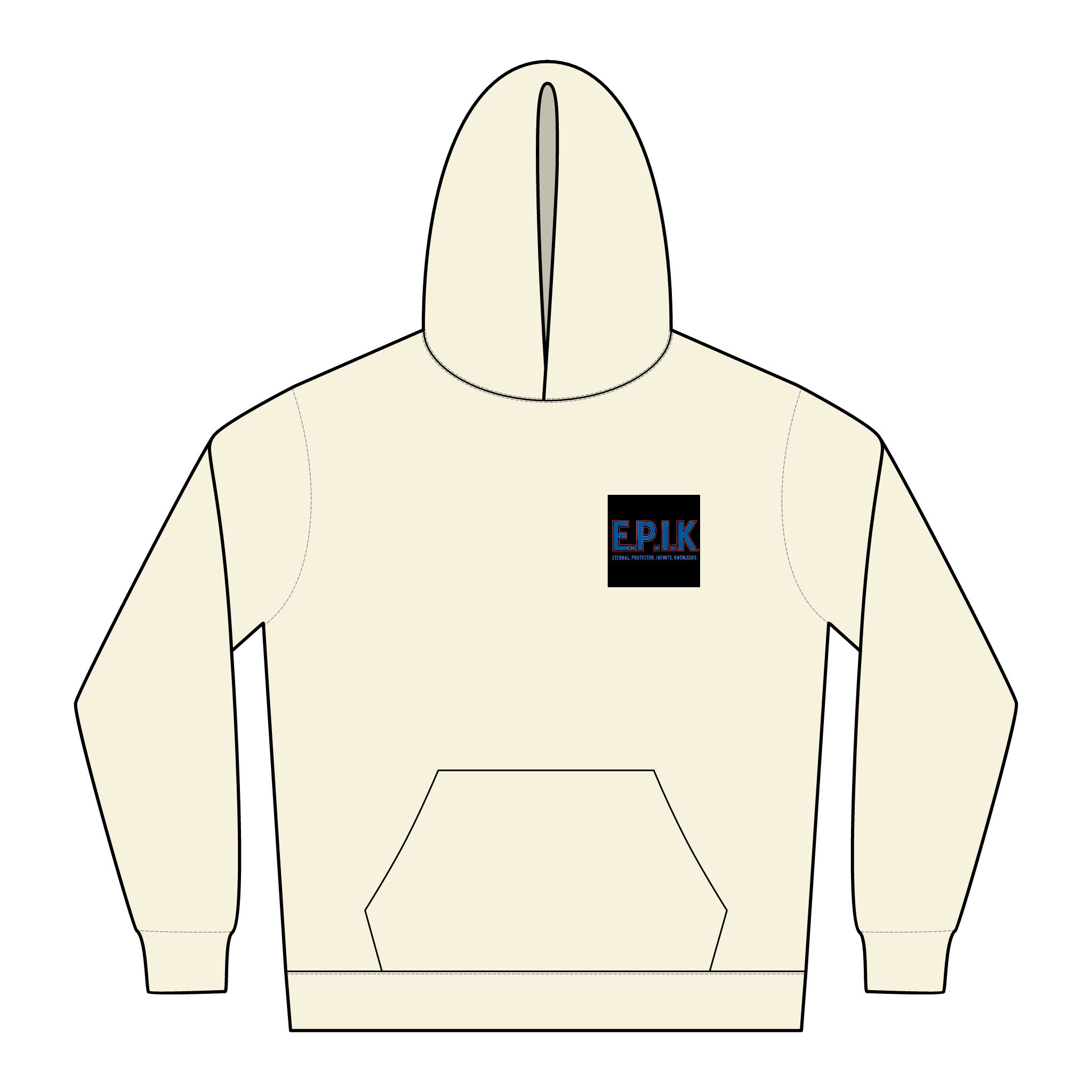 Epik Logo Cozy Graphic Hoodie, Warm Layer For Chilly Days, Perfect Gift For Friends, Casual Wear, Everyday Comfort
