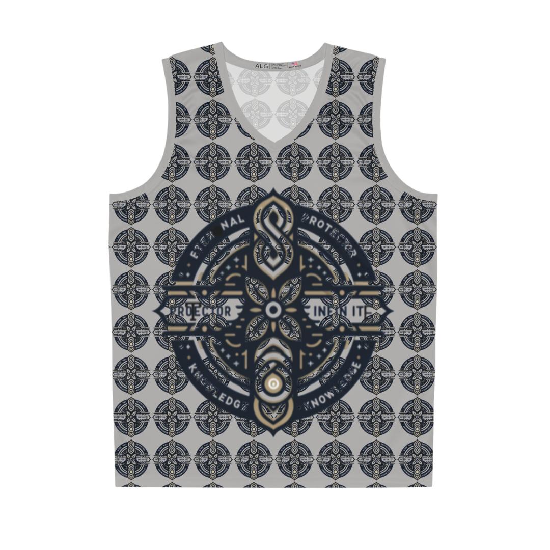 Eternal, Protector, Infinite, Knowledge, Stylish Basketball Jersey - All-over Print Sports Wear, Athletic Top For Players & Fans, Perfect For Game Days, Sports Events, And Gifts