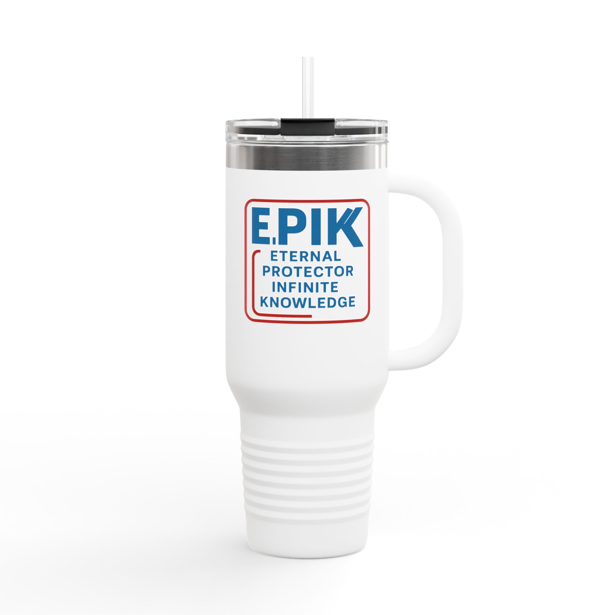 Epik Design Insulated Travel Mug With Straw, 40oz - Perfect For Coffee Lovers, Outdoor Enthusiasts, And On-the-go Hydration, Great For Gifts & Holidays